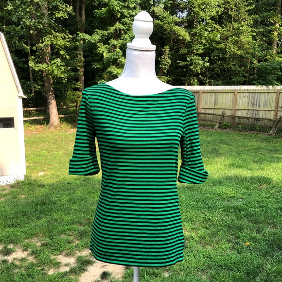 Lauren Ralph Lauren Tops - NWT RALPH LAUREN Medium Stripped Blouse